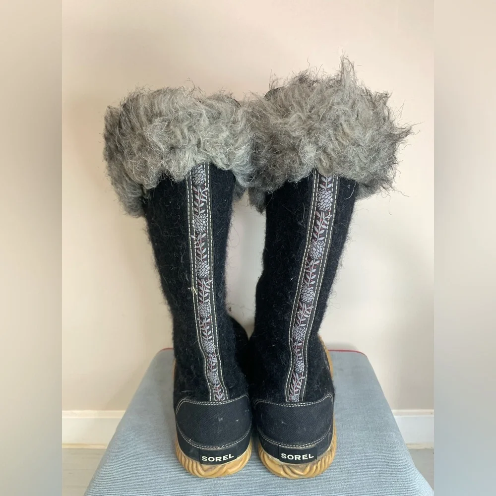Sorel Cozy Cate Winter Boot Black 9 - Picture 7 of 12